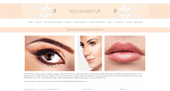 Desktop Screenshot of kissandmakeupbeauty.com